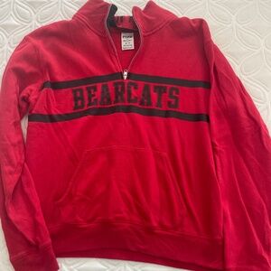 Bearcats quarter zip pulliver